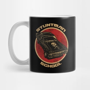 Vintage Stuntman School Mug